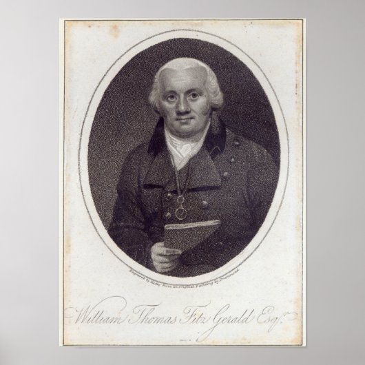 William Thomas Fitzgerald Poster (Voorkant)