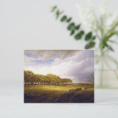 William Trost Richards Old Orchard in Newport Briefkaart (Staand voorkant)