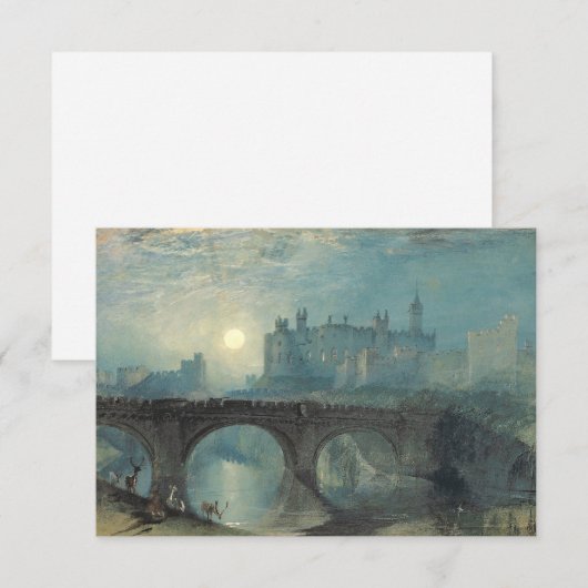 William Turner Alnwick Castle (Voorkant / Achterkant)