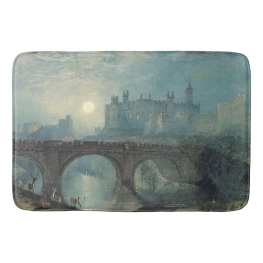 William Turner Alnwick Castle Badmat (Voorkant)