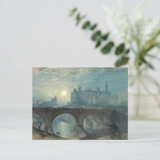 William Turner Alnwick Castle Briefkaart (Staand voorkant)