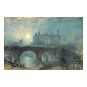 William Turner Alnwick Castle Foto Afdruk