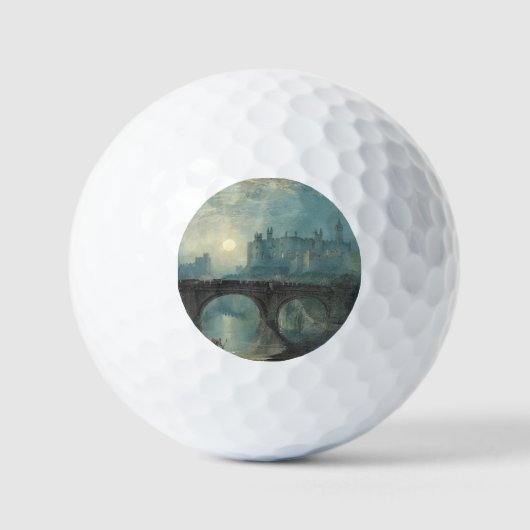 William Turner Alnwick Castle Golfballen (Voorkant)