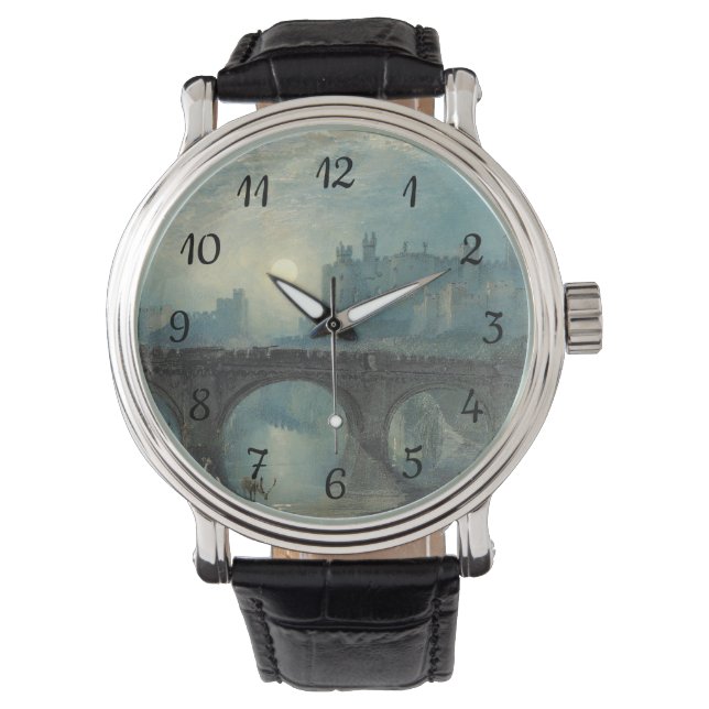 William Turner Alnwick Castle Horloge (Voorkant)