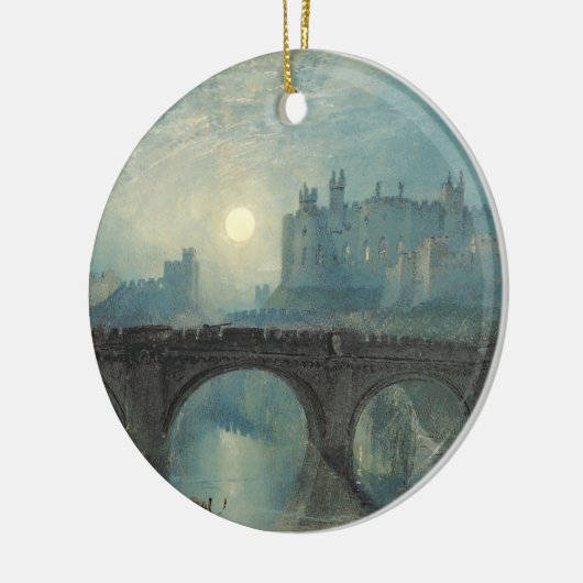 William Turner Alnwick Castle Keramisch Ornament (Links)