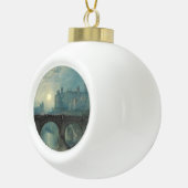 William Turner Alnwick Castle Keramische Bal Ornament (Rechts)