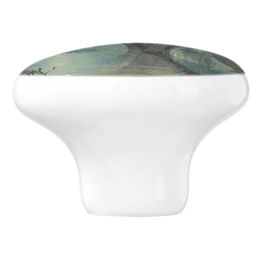 William Turner Alnwick Castle Keramische Knop (Zijkant)