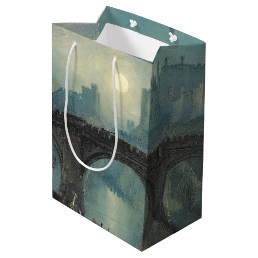 William Turner Alnwick Castle Medium Cadeauzakje (Achterkant Gekanteld)