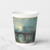 William Turner Alnwick Castle Papieren Bekers (Achterkant)