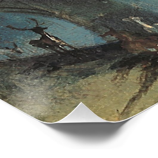 William Turner Alnwick Castle Perfect Poster (Hoek)