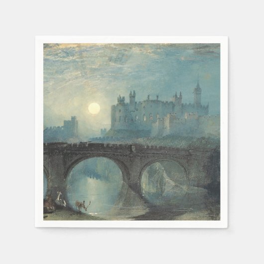 William Turner Alnwick Castle Servet (Voorkant)