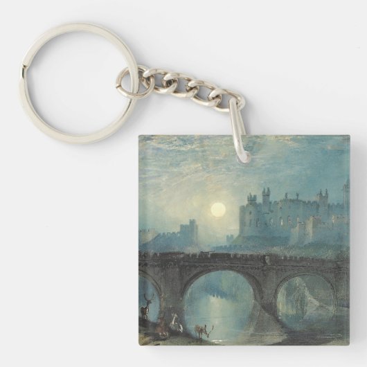 William Turner Alnwick Castle Sleutelhanger (voorkant)