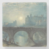 William Turner Alnwick Castle Stenen Onderzetter (Voorkant)