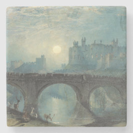 William Turner Alnwick Castle Stenen Onderzetter