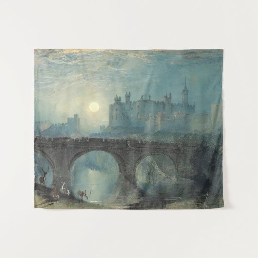 William Turner Alnwick Castle Wandkleed (Voorkant (horizontaal))