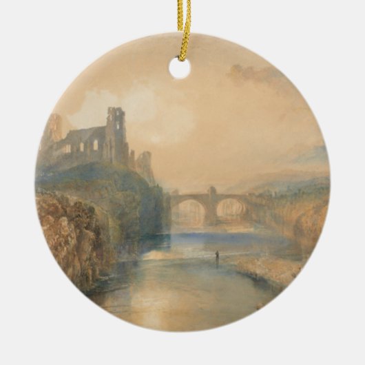 William Turner Barnard Castle Keramisch Ornament (Voorkant)