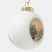 William Turner Barnard Castle Keramische Bal Ornament (Links)