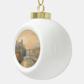 William Turner Barnard Castle Keramische Bal Ornament (Rechts)