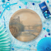 William Turner Barnard Castle Papieren Bordje (Feest)