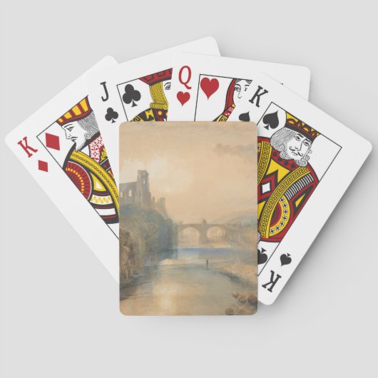 William Turner Barnard Castle   Pokerkaarten (Achterkant)