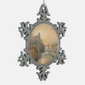William Turner Barnard Castle Tin Sneeuwvlok Ornament (Links)