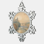 William Turner Barnard Castle Tin Sneeuwvlok Ornament (Rechts)