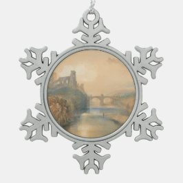 William Turner Barnard Castle Tin Sneeuwvlok Ornament