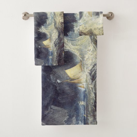 William Turner - Bell Rock Lighthouse Bad Handdoek (Insitu)