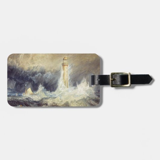 William Turner - Bell Rock Lighthouse Bagagelabel (Voorkant horizontaal)