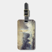 William Turner - Bell Rock Lighthouse Bagagelabel (Voorkant verticaal)