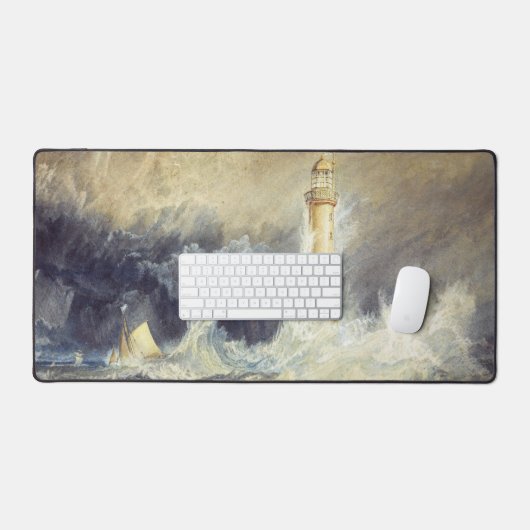 William Turner - Bell Rock Lighthouse Bureaumat (Keyboard & Muis)