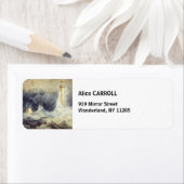 William Turner - Bell Rock Lighthouse Etiket (Insitu)