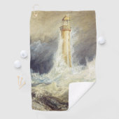 William Turner - Bell Rock Lighthouse Golfhanddoek (Insitu)
