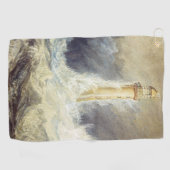 William Turner - Bell Rock Lighthouse Golfhanddoek (Horizontaal)