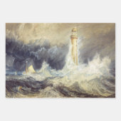 William Turner - Bell Rock Lighthouse Inpakpapier Vel (Voorkant)
