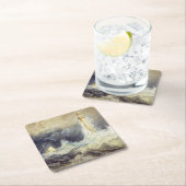 William Turner - Bell Rock Lighthouse Kartonnen Onderzetters (Insitu)