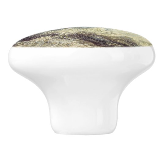 William Turner - Bell Rock Lighthouse Keramische Knop (Zijkant)