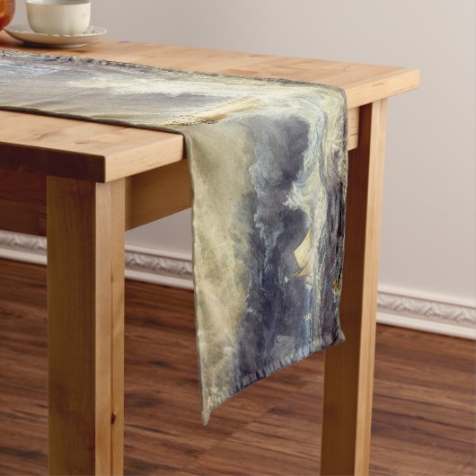 William Turner - Bell Rock Lighthouse Korte Tafelloper (Voorbeeld)