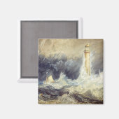 William Turner - Bell Rock Lighthouse Magneet (Voorkant / Achterkant)