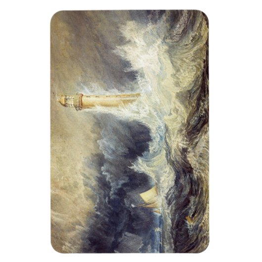William Turner - Bell Rock Lighthouse Magneet (Verticaal)