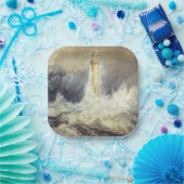 William Turner - Bell Rock Lighthouse Papieren Bordje (Feest)