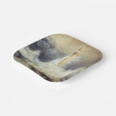 William Turner - Bell Rock Lighthouse Papieren Bordje (Gebogen)
