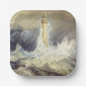 William Turner - Bell Rock Lighthouse Papieren Bordje (Voorkant)