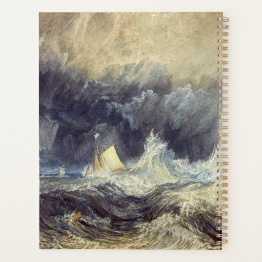 William Turner - Bell Rock Lighthouse Planner (Achterkant)