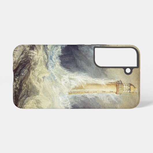 William Turner - Bell Rock Lighthouse Samsung Galaxy Hoesje (Achterkant horizontaal)