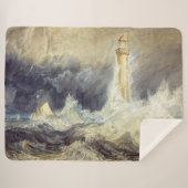 William Turner - Bell Rock Lighthouse Sherpa Deken (Voorkant (horizontaal))