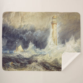 William Turner - Bell Rock Lighthouse Sherpa Deken