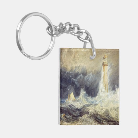 William Turner - Bell Rock Lighthouse Sleutelhanger (Voorkant Links)
