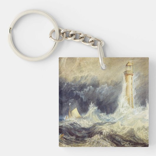 William Turner - Bell Rock Lighthouse Sleutelhanger (Voorkant)