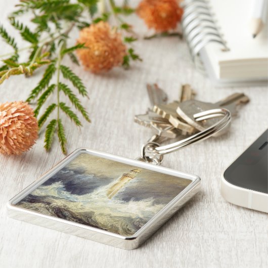 William Turner - Bell Rock Lighthouse Sleutelhanger (Zijkant)